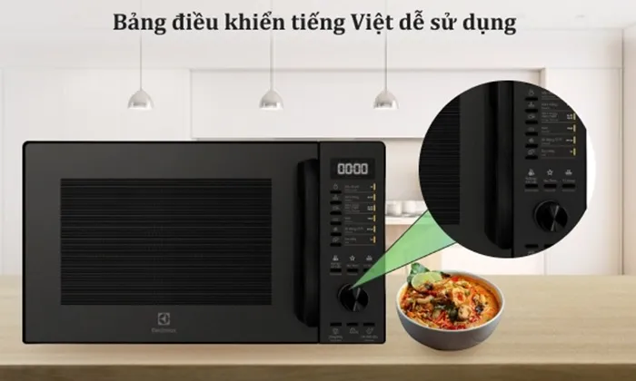 Bảng điều khiển tiếng Việt dễ sử dụng